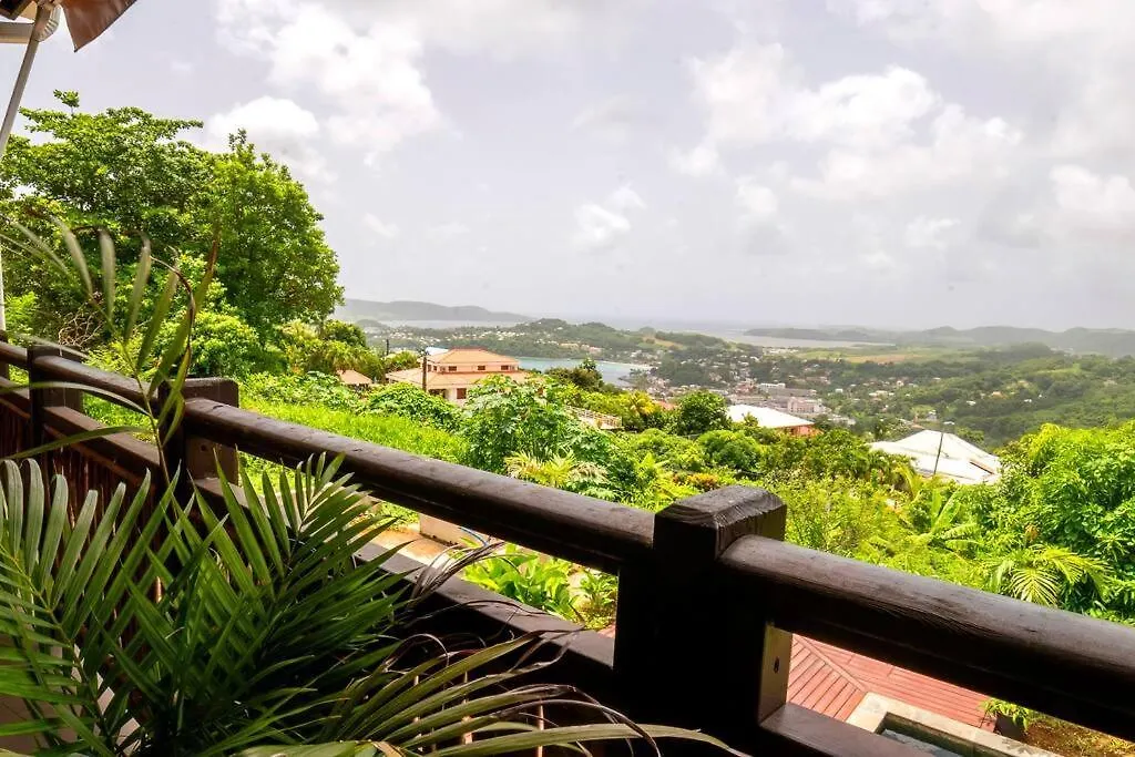 F2 Ixora - Spa - Piscine - Vue Mer - 9 Min De La Plage - Ti Zwezo Paradi La Trinité